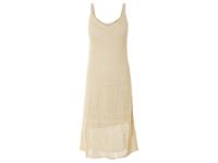 esmara Dames gehaakte midi jurk (S (36/38), Beige)