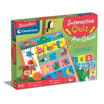 Clementoni interactieve pre-school quiz spel