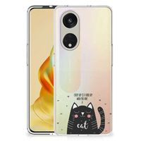 OPPO Reno8 T 5G Telefoonhoesje met Naam Cat Good Day