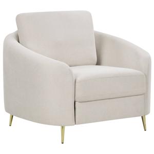 Beliani TROSA - Fauteuil-Beige-Polyester