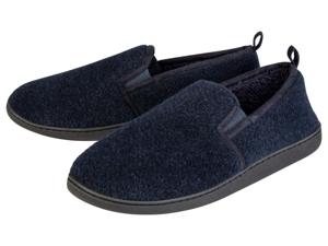 LIVERGY Heren pantoffels (Marineblauw, 44)