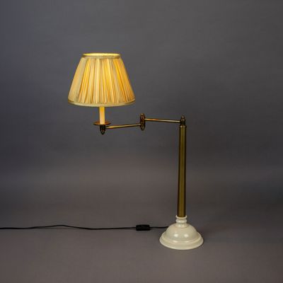 Dutchbone Tafellamp 'The Allis' 64cm hoog, Brass