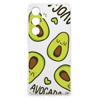 Samsung Galaxy S24 FE Stevig | Bumper Hoesje | Avocado Singing