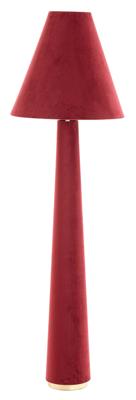 Light & Living Vloerlamp 'Devia' Velvet, 168cm, kleur Bordeaux