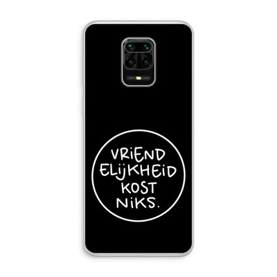 Vriendelijkheid: Xiaomi Redmi Note 10 Lite Transparant Hoesje