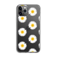 Margrietjes: iPhone 11 Pro Max Transparant Hoesje