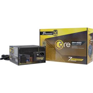 Seasonic G12-GM-650 PC-netvoeding 650 W ATX 80 Plus Gold