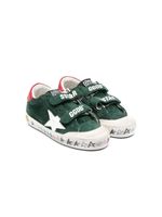 Golden Goose Kids baskets Superstar à fermeture scratch - Vert