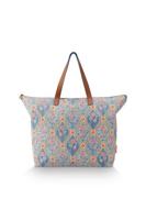 Pip Studio Pip Studio Tilda Tote Bag Large Ornamento Blue 66x20x44cm