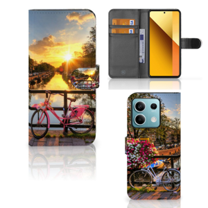 Xiaomi Redmi Note 13 5G Flip Cover Amsterdamse Grachten