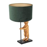 Steinhauer SchemerlampAnimaux met groen velvet - 8226ZW