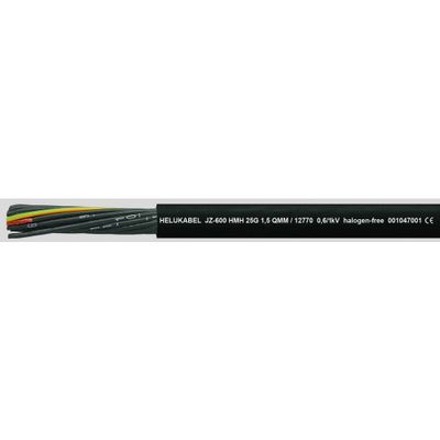 HELU JZ-600 HMH Stuurstroomkabel 4 G 1.5 mm² Zwart 12762-1000 1000 m