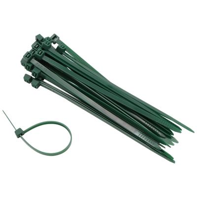 Nature kabelbinders tyraps nylon groen 15 cm 25 stuks Nature kabelbinders tyraps nylon groen 15 cm 25 stuks