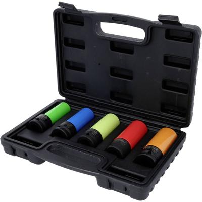 KS Tools 515.0870 1/2 aluminium velgen krachtsteekdop set robuust, 5-delig
