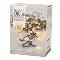 LED kerstverlichting warm wit 240 lampjes - Kerstverlichting kerstboom - thumbnail