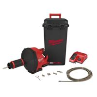 Milwaukee M18 FUEL™ FDCPF10-201C Accu Ontstoppingsmachine - stroomtoevoer 10mm 18V 2.0Ah - 4933459685