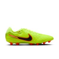 Nike Tiempo Legend 10 Pro Kunstgras Voetbalschoenen (AG) Neongeel Zwart Oranje