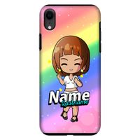 Chibi Maker vrouw: iPhone XR Tough Case