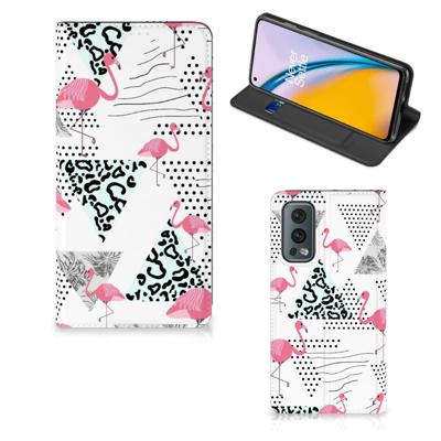 OnePlus Nord 2 5G | Hoesje maken | Flamingo Triangle