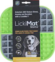 Lickimat likmat slomo hond 20 cm groen - Gebr de boon