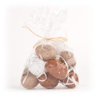 9 St Ei 6 cm Naturel Asst. Met Veertje Anna's Collection - Annas collection