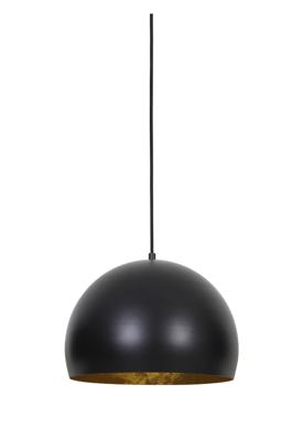 Light & Living Hanglamp 'Jaicey' 33cm, mat zwart-goud