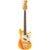 Fender Vintera II 70s Mustang Bass RW Competition Orange elektrische basgitaar met gigbag