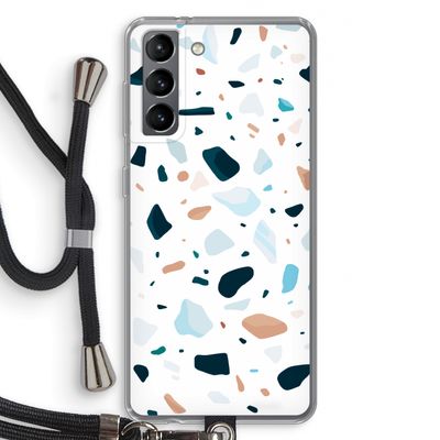 Terrazzo N°13: Samsung Galaxy S21 Transparant Hoesje met koord