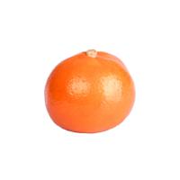 Esschert Design kunstfruit decofruit - mandarijn/mandarijnen - ongeveer 6 cm - oranje   -