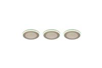 Trio Witte inbouwspotsArgus set van 3 - 653610331