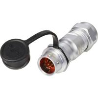 Weipu SF1211/P9 II Ronde connector Stekker, recht Totaal aantal polen: 9 Serie (ronde connectoren): SF12 1 stuk(s)