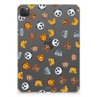 Hippe Hoes voor iPad Pro 11 (2024) Dieren Emojis