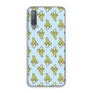 Bananas: Samsung Galaxy A7 (2018) Transparant Hoesje