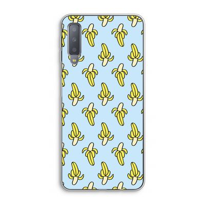 Bananas: Samsung Galaxy A7 (2018) Transparant Hoesje