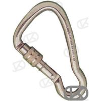 Mosquetones inox GS71318B - MOSQ.ARNES ABIERTO 10MM C/SEG. (10