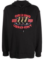 Opening Ceremony hoodie à imprimé graphique - Noir