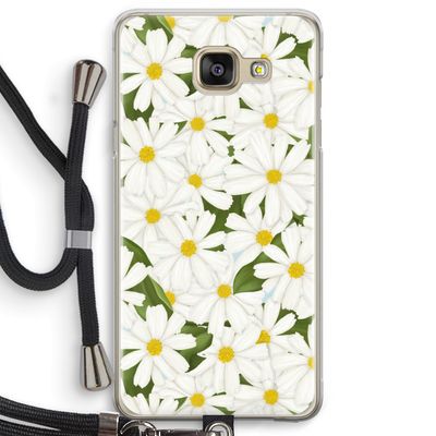 Summer Daisies: Samsung Galaxy A5 (2016) Transparant Hoesje met koord