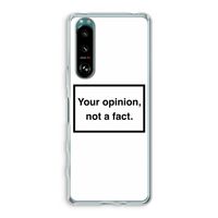 Your opinion: Sony Xperia 5 III Transparant Hoesje