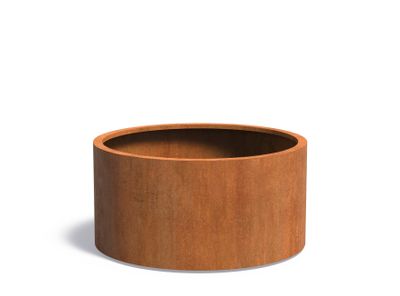 Cortenstaal plantenbak CIRCUM 120x60cm.