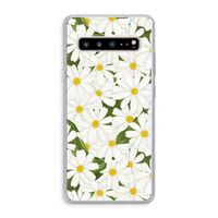 Summer Daisies: Samsung Galaxy S10 5G Transparant Hoesje