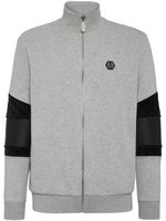 Philipp Plein veste à appliqué logo - Gris - thumbnail