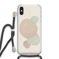 Geo #9: iPhone XS Transparant Hoesje met koord