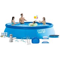 Intex Zwembad Easy Set - Inclusief accessoires - 457x107 cm - thumbnail