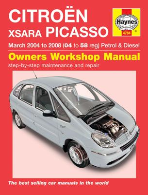 Haynes Werkplaatshandboek Citroën Xsara Picasso benzine & diesel (maart 2004 - 2010) 4784