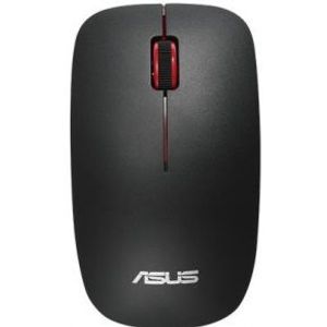 ASUS WT300 RF Draadloos Optisch 1600DPI Ambidextrous Zwart, Rood muis