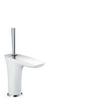 Hansgrohe Puravida Fonteinkraan Met Push Open Met Joystick Wit-chroom