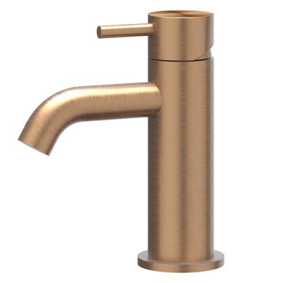 IVY Concord Wastafelmengkraan - opbouw - laag - coldstart - RVS316 - geborsteld mat koper PVD 6100383