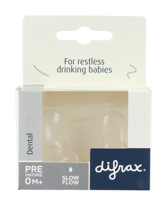 Difrax Flessenspenen Slow Flow Premature 0M+ - thumbnail