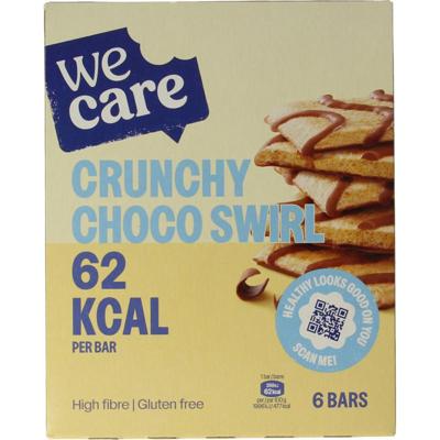 Wecare bars crunchy choco swirl