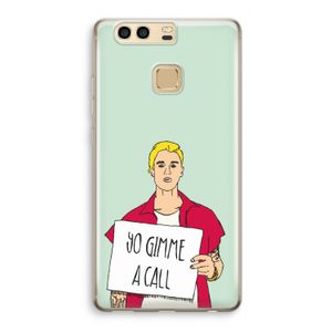 Gimme a call: Huawei P9 Transparant Hoesje